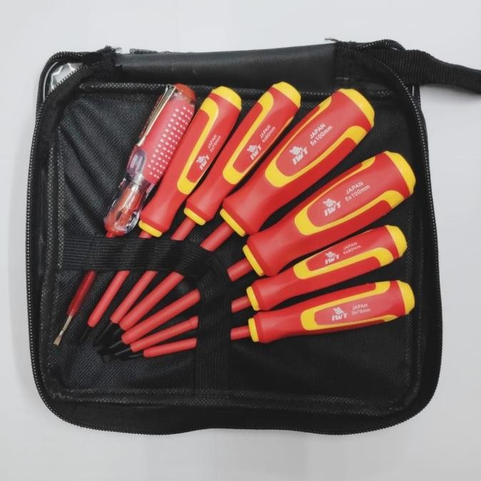 OBENG LISTRIK SET 7 PCS IWT GERMANY