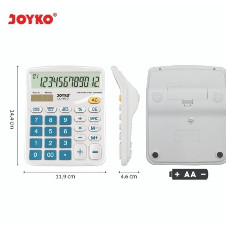 

Gd-12 Lnb-1217 Joyko Cc-8Co - Check & Correct Calculator Kalkulator Bisa Cek Ulang Cc8Co Murah