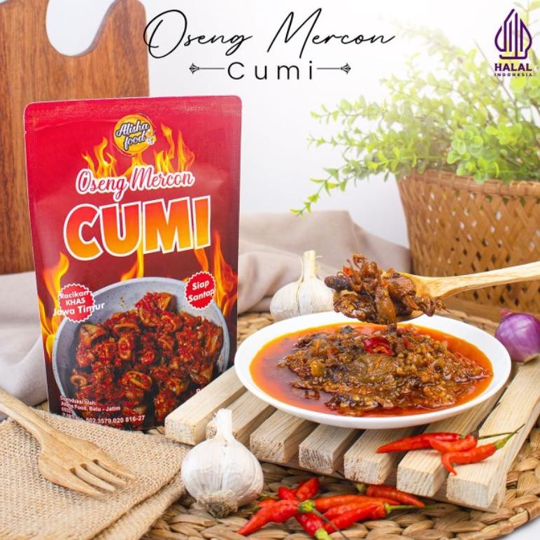 

TERMURAH Oseng / Sambal CUMI 150 GR Siap kirim
