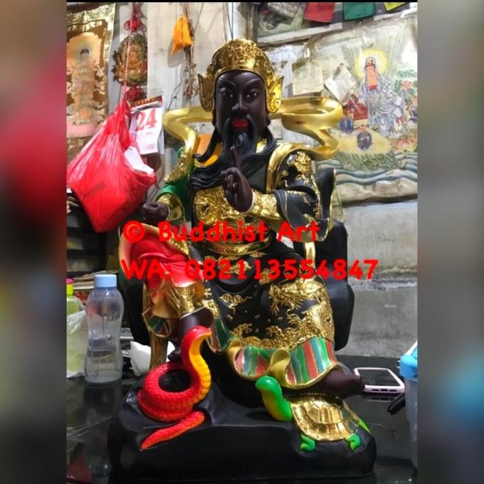 Produk Baru Patung Dewa Siong Te Kong Xuan Tian Shang Di 24 Inch