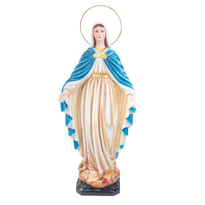 Produk Baru Patung Bunda Maria Mantila Putih 1 Meter - Patung Rohani