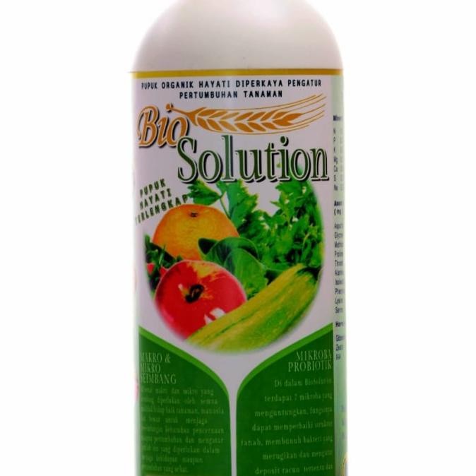 TERSEDIA pupuk cair organik bio solution - isi 1 liter