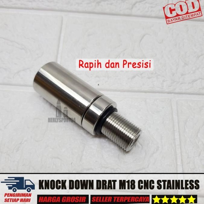 Terlaris Knock Down Tabung Knock Down Regulator Knok Don Angin Knock Down Drat M18 Full Cnc Sangat P