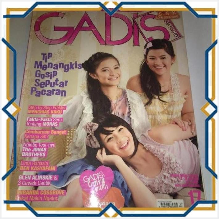 [4PE] MAJALAH REMAJA GADIS TAHUN 2009 COVER BILLA