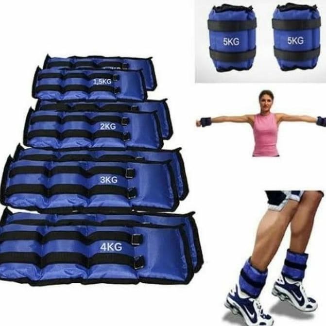 Promo Ankle Dan Wrist Weight 4 Kg - Import
