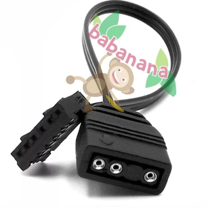 Tersedia Kabel Converter Rgb 5V 3 Pin To 6 Pin Adapter Converter Led Konektor