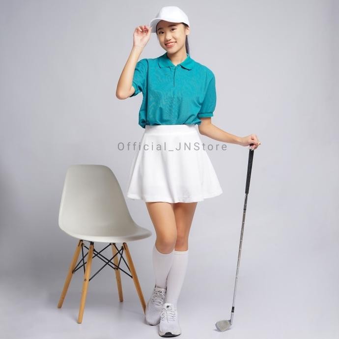 Tersedia Kaos Polo Premium Wanita | Hijau Tosca