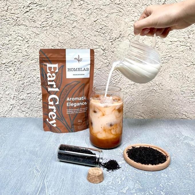 

Promo Homelab Bubuk Minuman Earl Grey - Drink Powder 200G