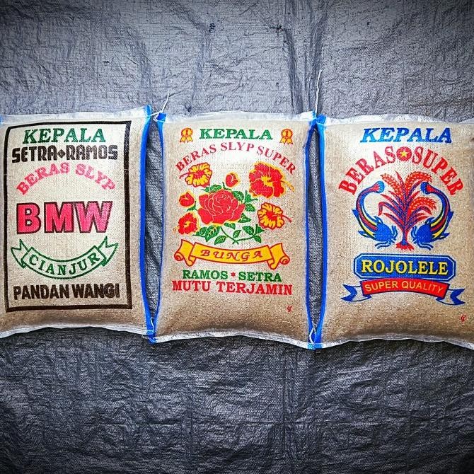 

Ready BERAS BUNGA / ROJOLELE / BMW 5 LITER - BERAS PUTIH - SUPER SETRA RAMOS