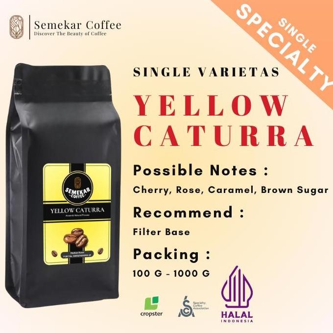 

Promo Semekar Coffee - Yellow Caturra Kopi Anaerob Natural Roasted Beans Brown Sugar Karamel Brew Fruity