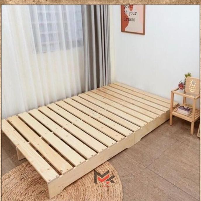 ready  Dipan Tempat Tidur Dipan Kasur Pallet Kayu Tatakan
