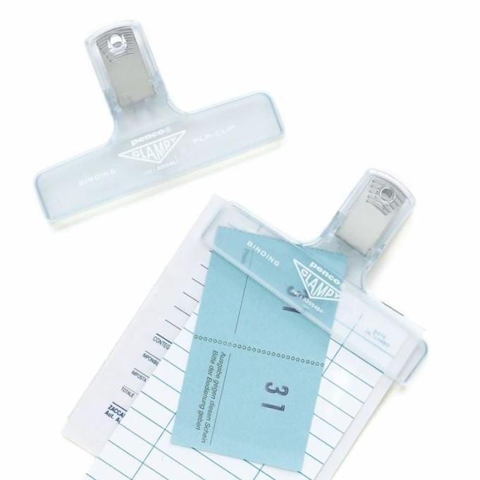 

ready High Tide Penco Clampy Plastic Clip Penjepit Dokumen Klip Plastik murah