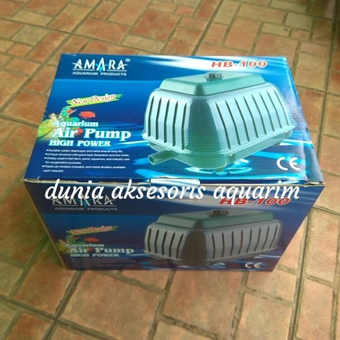 DISKON! AMARA HB-100 HB100 AIR PUMP AIRPUMP AERATOR SEPERTI RESUN LP 100