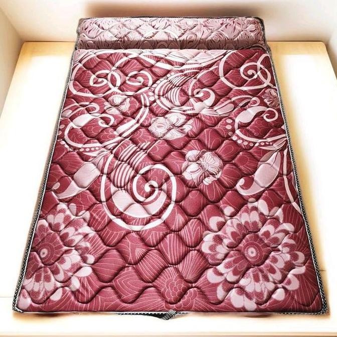 new Kasur busa Lipat kain springbed Ukuran 120x190 5cm - Furniture Praktis cowok Tidur Camping matra