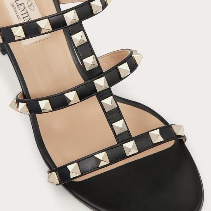 Sale Sandal Valentino Heels Caged Slide Original Branded Terbaru Fr Vgs03