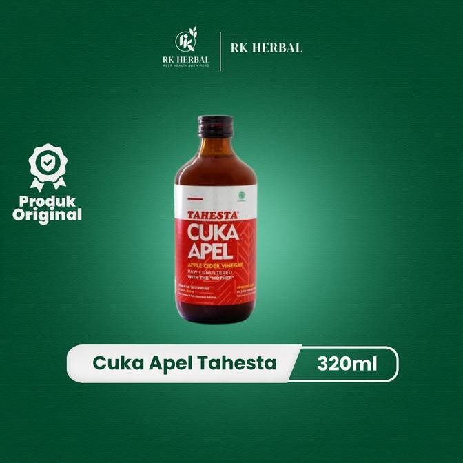 

STOK TERBATAS CUKA APEL TAHESTA - ATASI DIABETES KOLESTEROL DAN KECANTIKAN - 320 ML