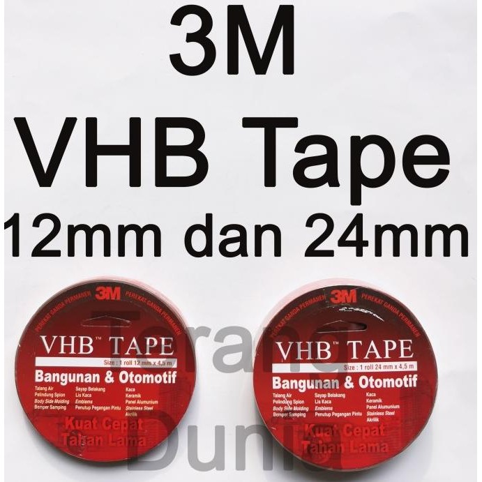 

ready VHB Tape 3M Double Tape 3M Double Tip 3M Solatip 3M murah