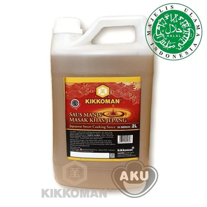 

STOK TERBATAS KIKKOMAN JAPANESE SWEET COOKING ( CUKA SUSHI) HALAL JERIGEN 2L