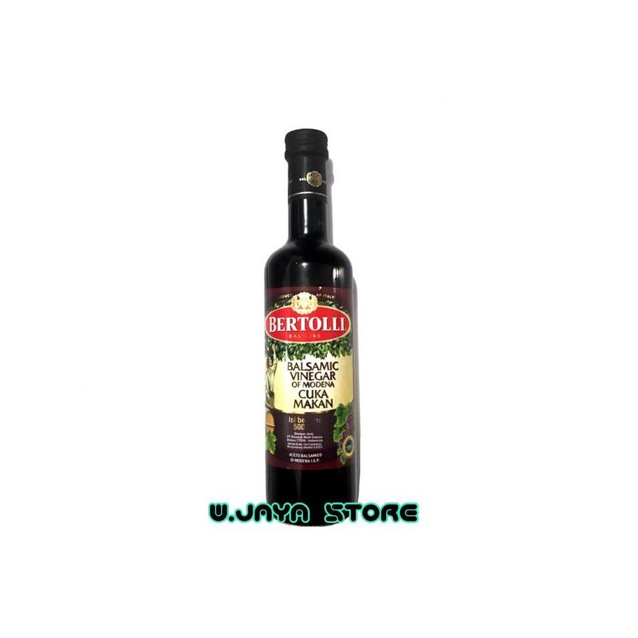 

STOK TERBATAS BERTOLLI BALSAMIC VINEGAR OF MODENA (CUKA MAKAN)