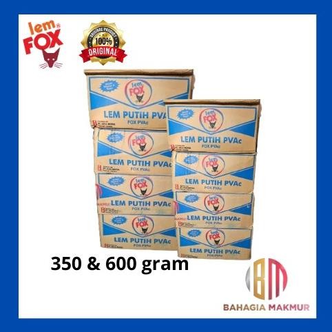 

ready Lem FOX Putih 350 gram & 600 gram 1 dus murah