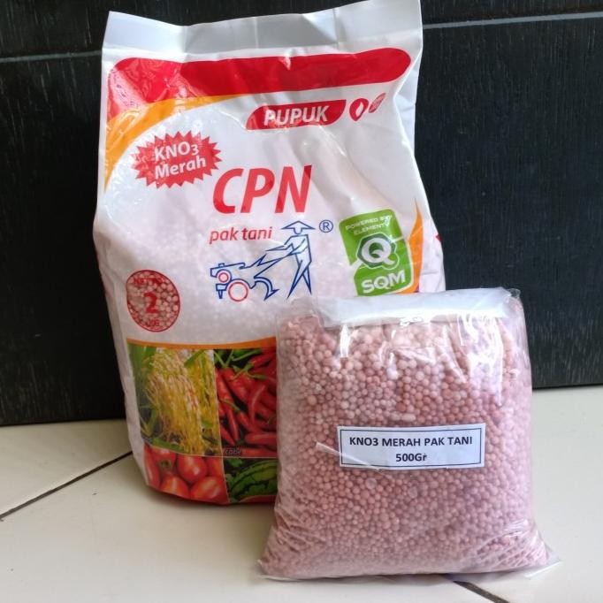 PUPUK KNO3 MERAH | KN03 MERAH | REPACK 500GR murah