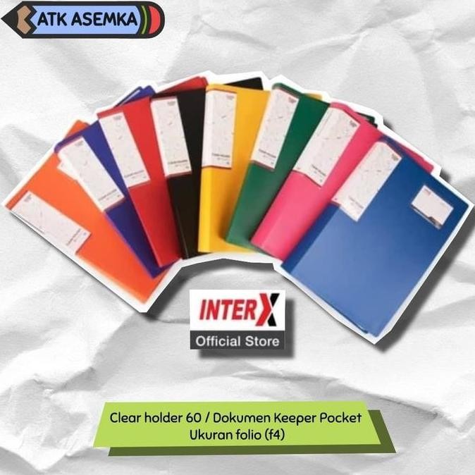 

tyS Clear holder 60 / Dokumen Keeper Pocket folio (f4). Folder One