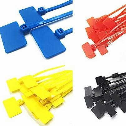 

tyS Cable Ties Label Cable 4x200mm isi 50 pcs /Kabel Ties label 4 x 200mm