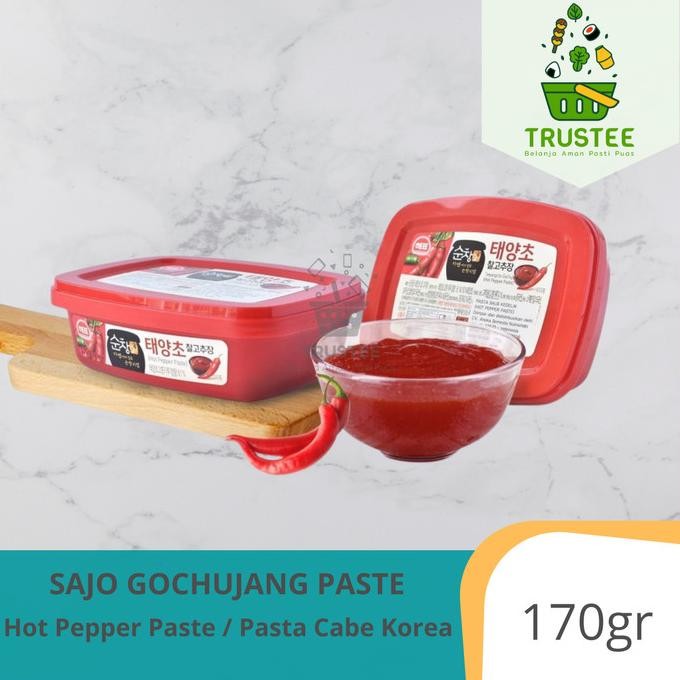 

Sajo Gochujang / Sambal Pasta Korea/ Hot Pepper Paste 170gr