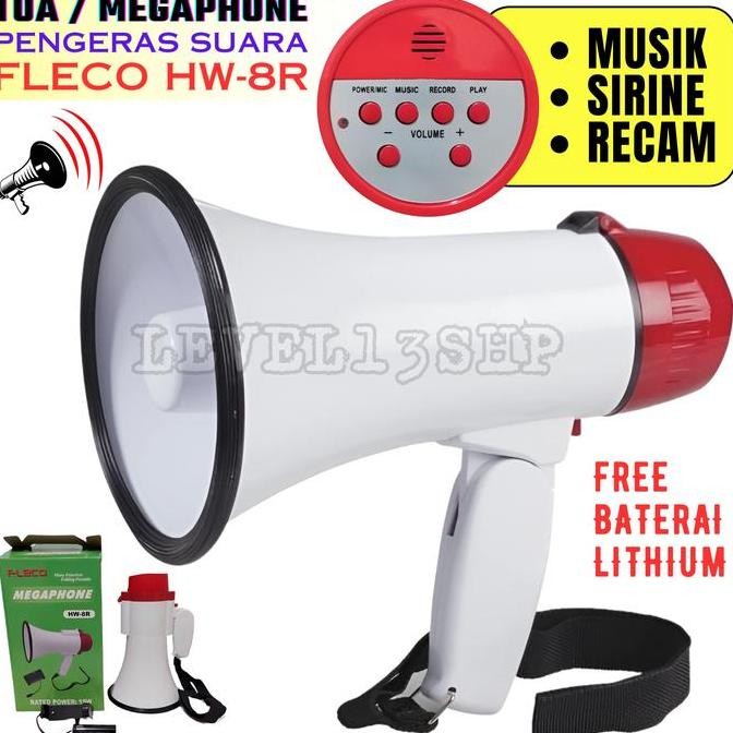 TERMURAH - TOA SPEAKER UNTUK JUALAN KELILING Megaphone Toa Charger Fleco HW-8R Multifungs