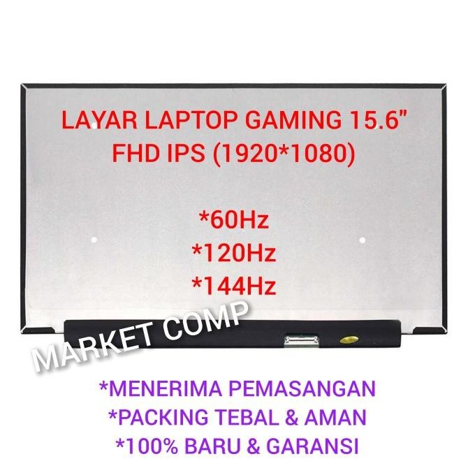 TERBARU - LAYAR LED LCD LAPTOP LENOVO IDEAPAD GAMING 3 3i 15 (15) 3-15 3i-15 IMH05 15ARH05 15ACH6 15