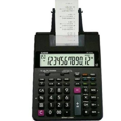

tyS CASIO HR-100 RC - Calculator Printing/Kalkulator Struk/ Print 100RC