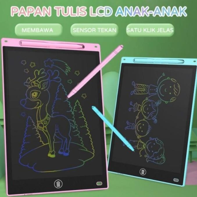 

tyS MJ88 LCD Writing Tablet Papan Tulis Untuk Anak Dewasa / Writing Pad