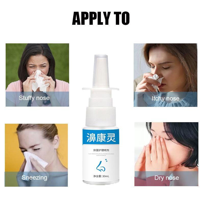 Premium 30ml Nasal Spray Obat / Sinusitis Semprot Hidung / Obat Cina Sinusitis / Alat Terapi Kesehat