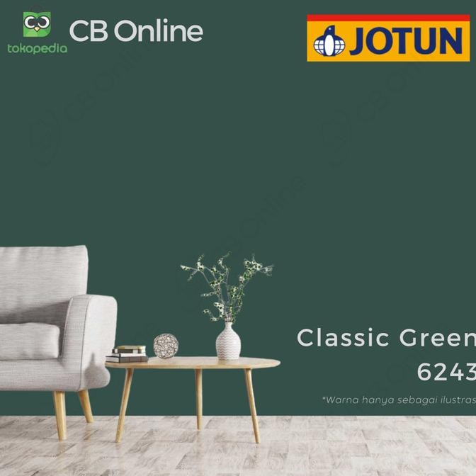 Grosir Cat Tembok Jotun - Classic Green 6243