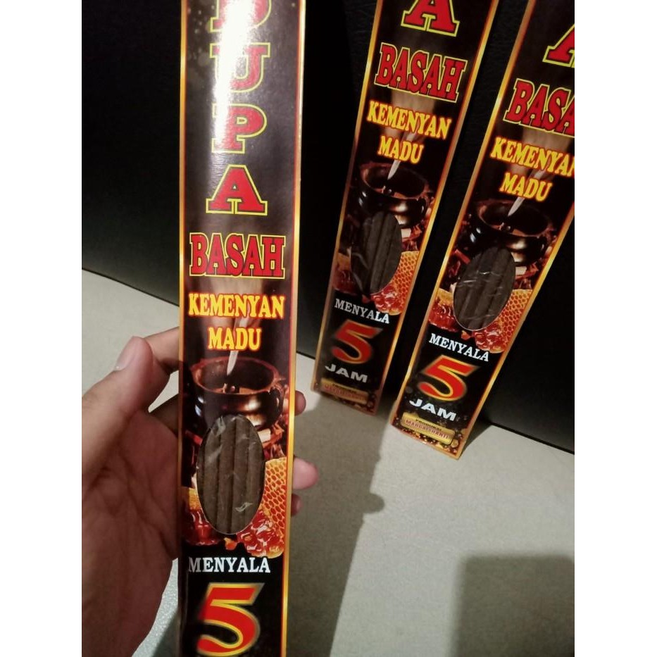 Ayur Jumbo Dupa Basah Aroma Kemenyan Madu 5 Jam Marga Shanti
