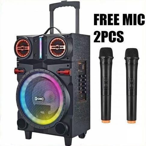 Speaker Portable GMC 897U Mic Wireless