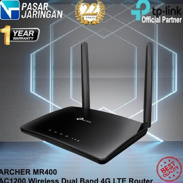 TP-LINK ARCHER MR400 AC1200 Wireless Dual Band 4G LTE Router