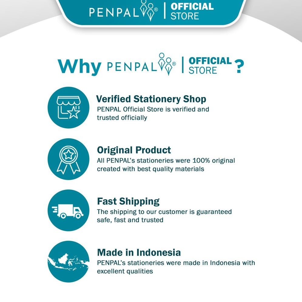 

baru !!! Penpal Document Bag & Spine / Map Kancing Jumbo PL-803