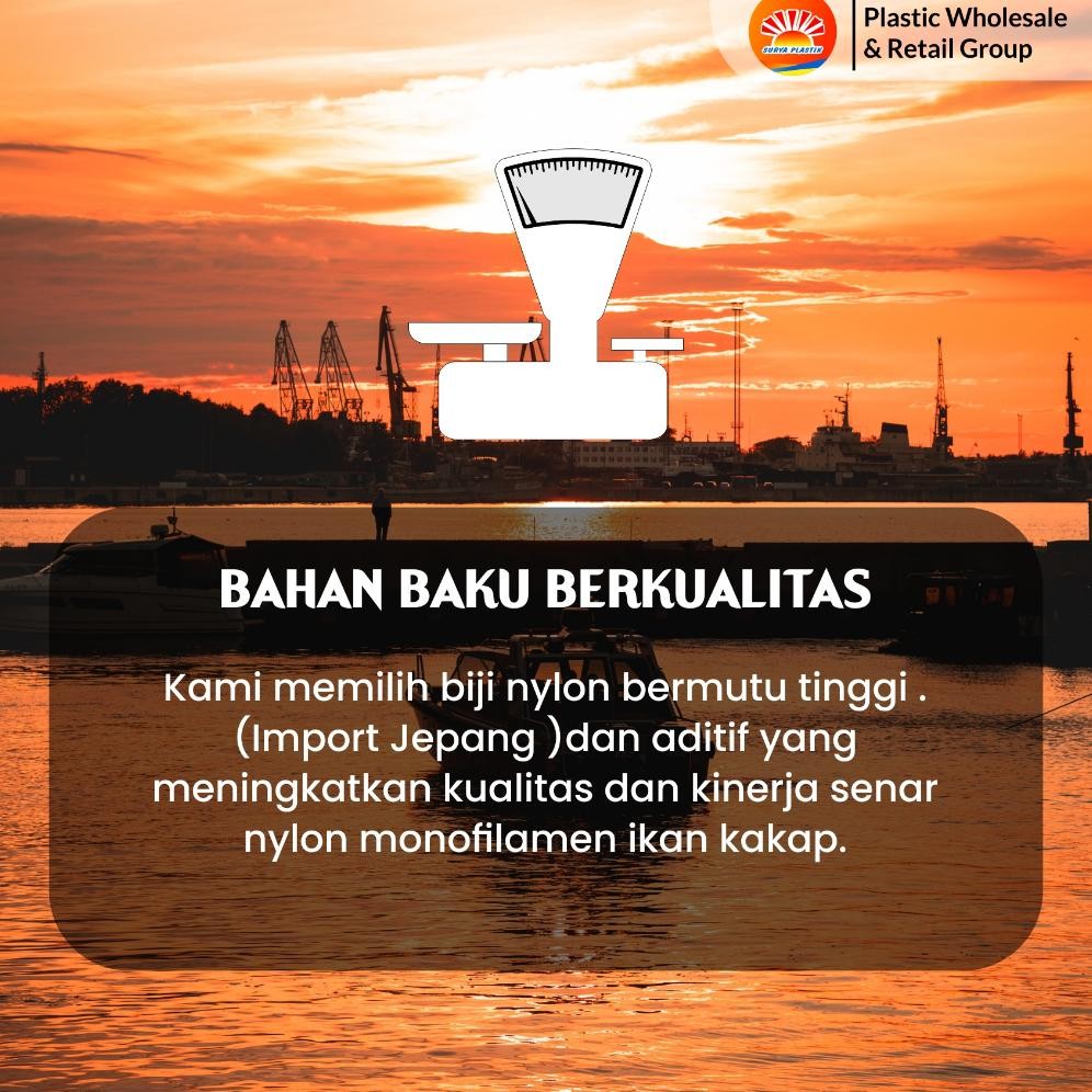 Senar Cap Ikan Kakap  Ukuran 400 (25)  Per Roll /Tali Senar Pancing / Senar Layangan Promo