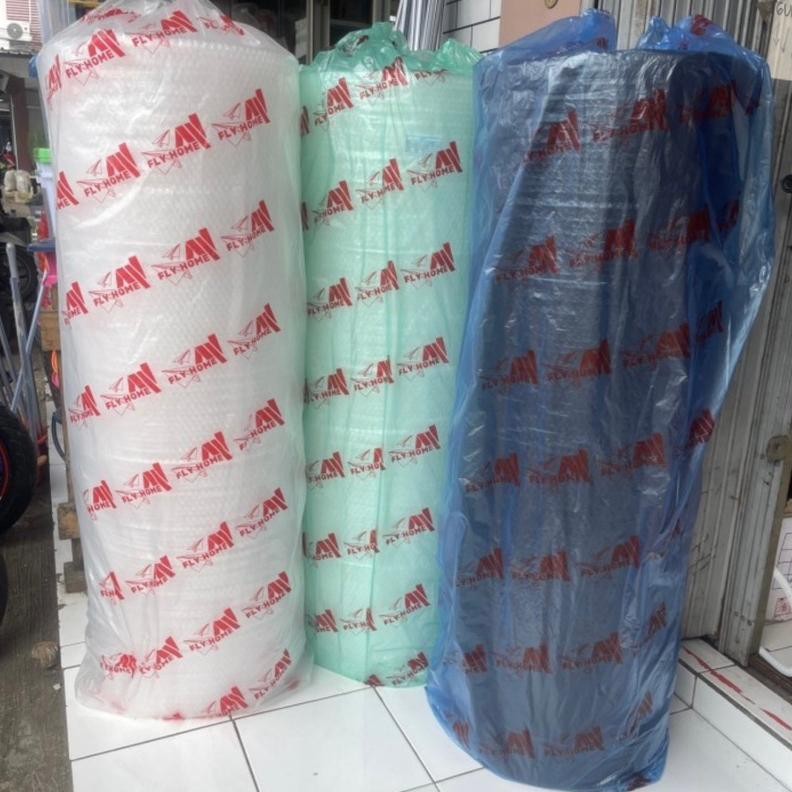 

baru !!! FLYHOME Bubble wrap hitam 2.7kg 2 roll besar bublewrap 125x50meter Instan