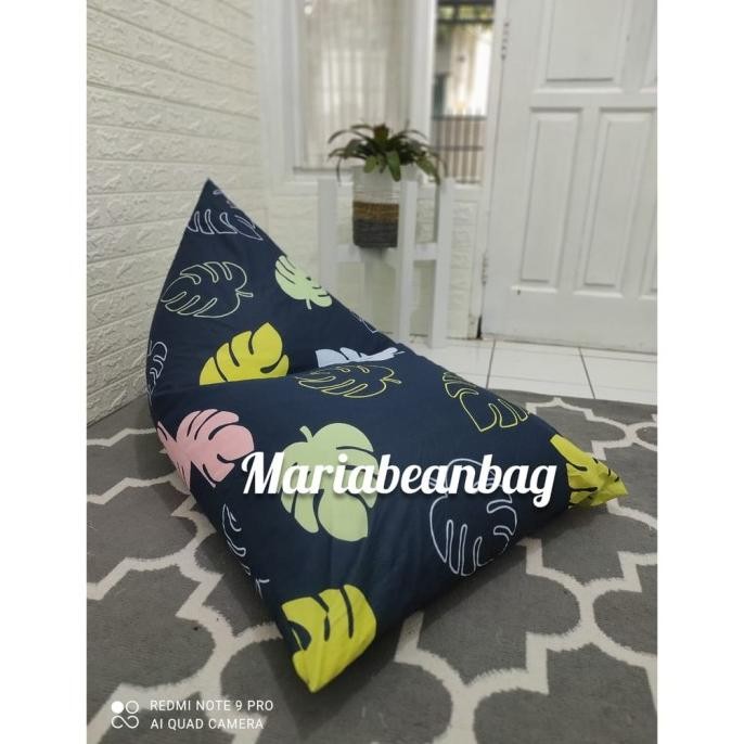 Promo Bantal Cafe Bean Bag Jumbo Dewasa Segitiga Bantal Santai Bean Bag