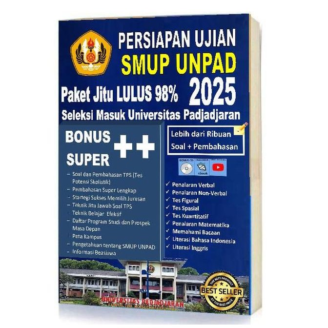[[ DOBY / BUKU PERSIAPAN DAN PANDUAN SMUP UNPAD 2025 BEST SELLER