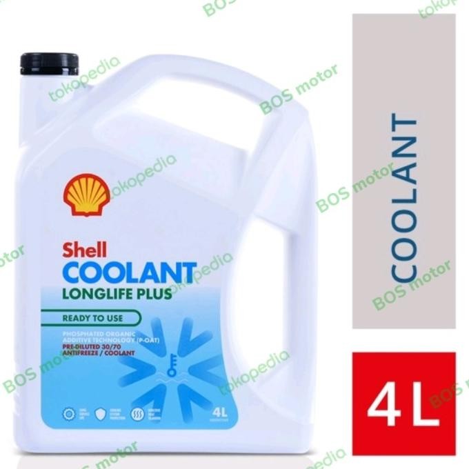 Shell Coolant 4Liter. Air Radiator Coolant Shell