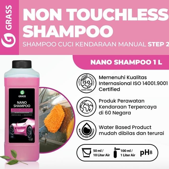 GRASS NANO SHAMPOO NON TOUCHLESS 1 LITER