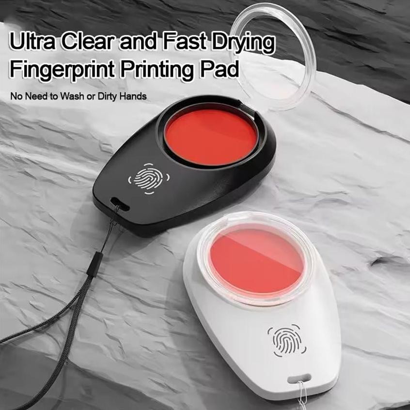 

Premium Cap Jempol Sidik Jari Pad Portable / Thumb Print Pad / Bantalan Cap Sidik Jari / Tinta Cap Sidik Jari / Stempel Cap Jempol / Fingerprint Pad High Quality