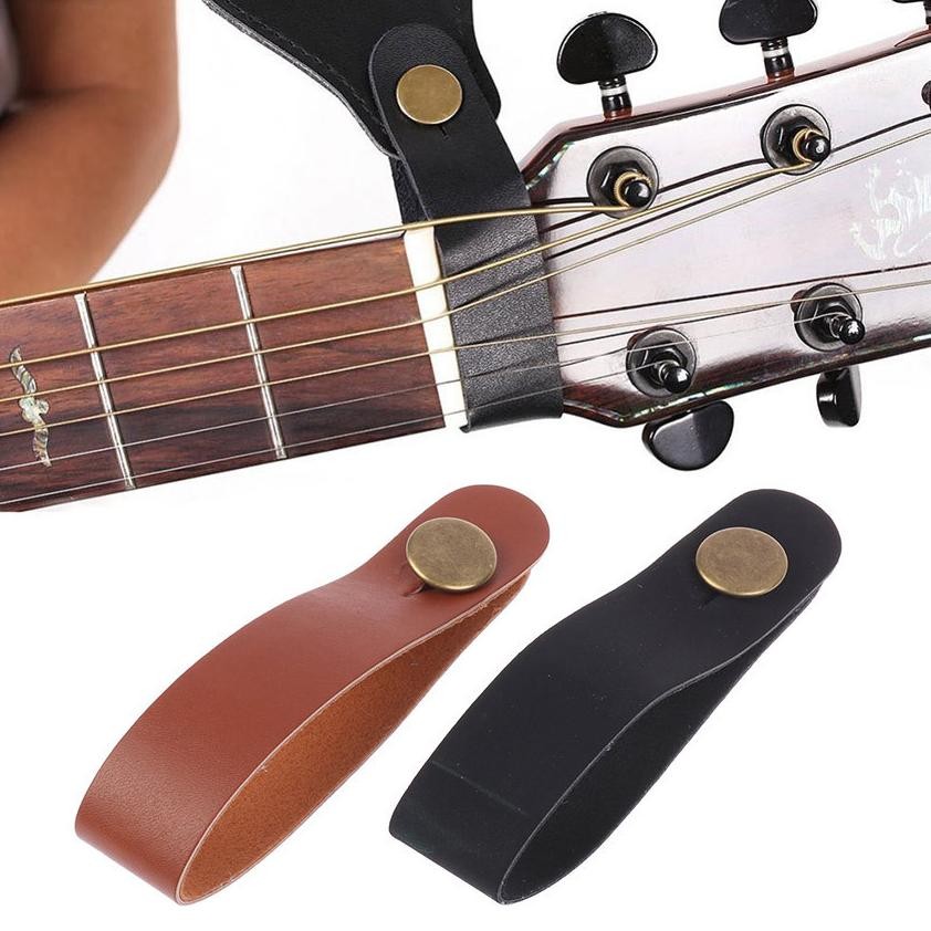 Premium Tali Gitar Kulit Asli Premium / Pin Strap Connector Untuk Gitar Akustik & Classic / Pengait 