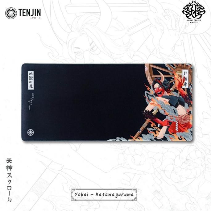 Tenjin Scrollworks - Katawaguruma Deskmat New Stok