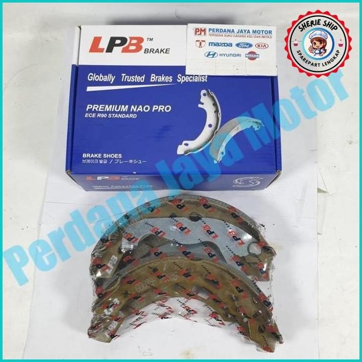 PALING MURAH. BRAKE SHOE KAMPAS REM BELAKANG MAZDA 2 MAZDA2 FORD FIESTA