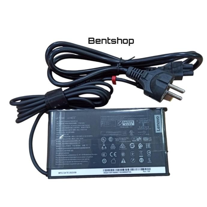 Adaptor Charger Lenovo 20V 8.5A Usb Legion 5 Ryzen 4600H Gtx 1650Ti 170 Watt Original New Stok
