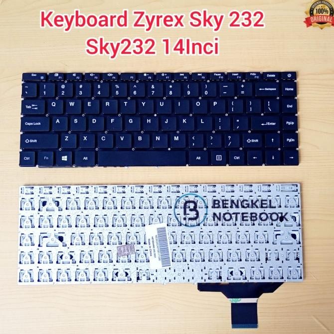 Keyboard Zyrex Sky 232 Sky232 14Inch Kabel Lurus New Stok